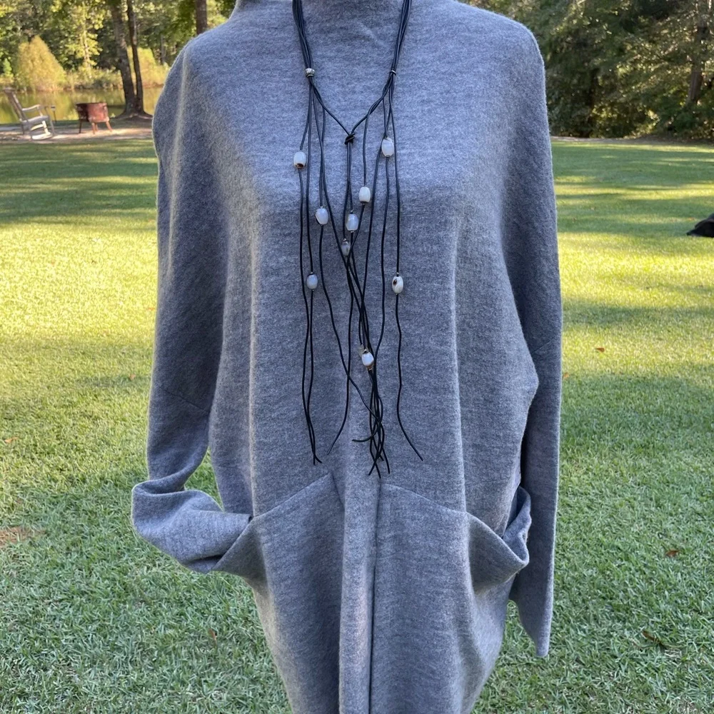 Free People NWT Small wool blend Boho dress